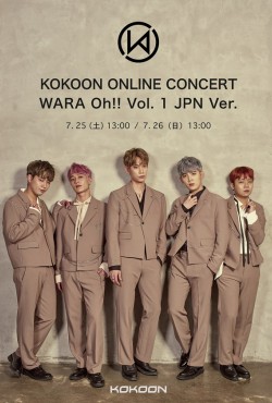 【ONLINE LIVE】KOKOON ONLINE CONCERT WARA Oh!! Vol. 1 JPN Ver.