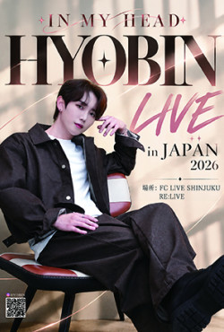 HYOBIN LIVE in JAPAN 2026～IN MY HEAD～